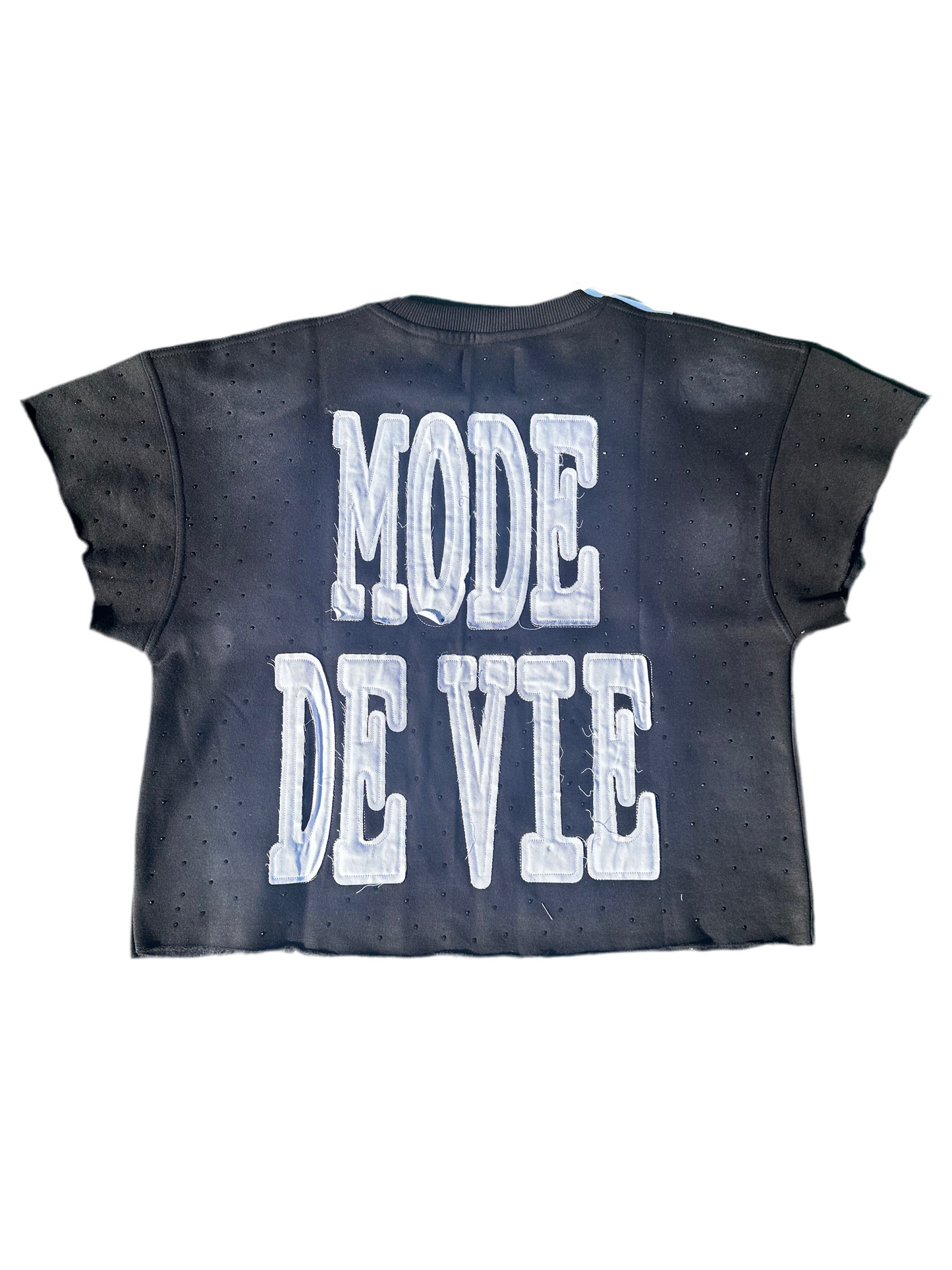 Noir Rhinestone Shirt
