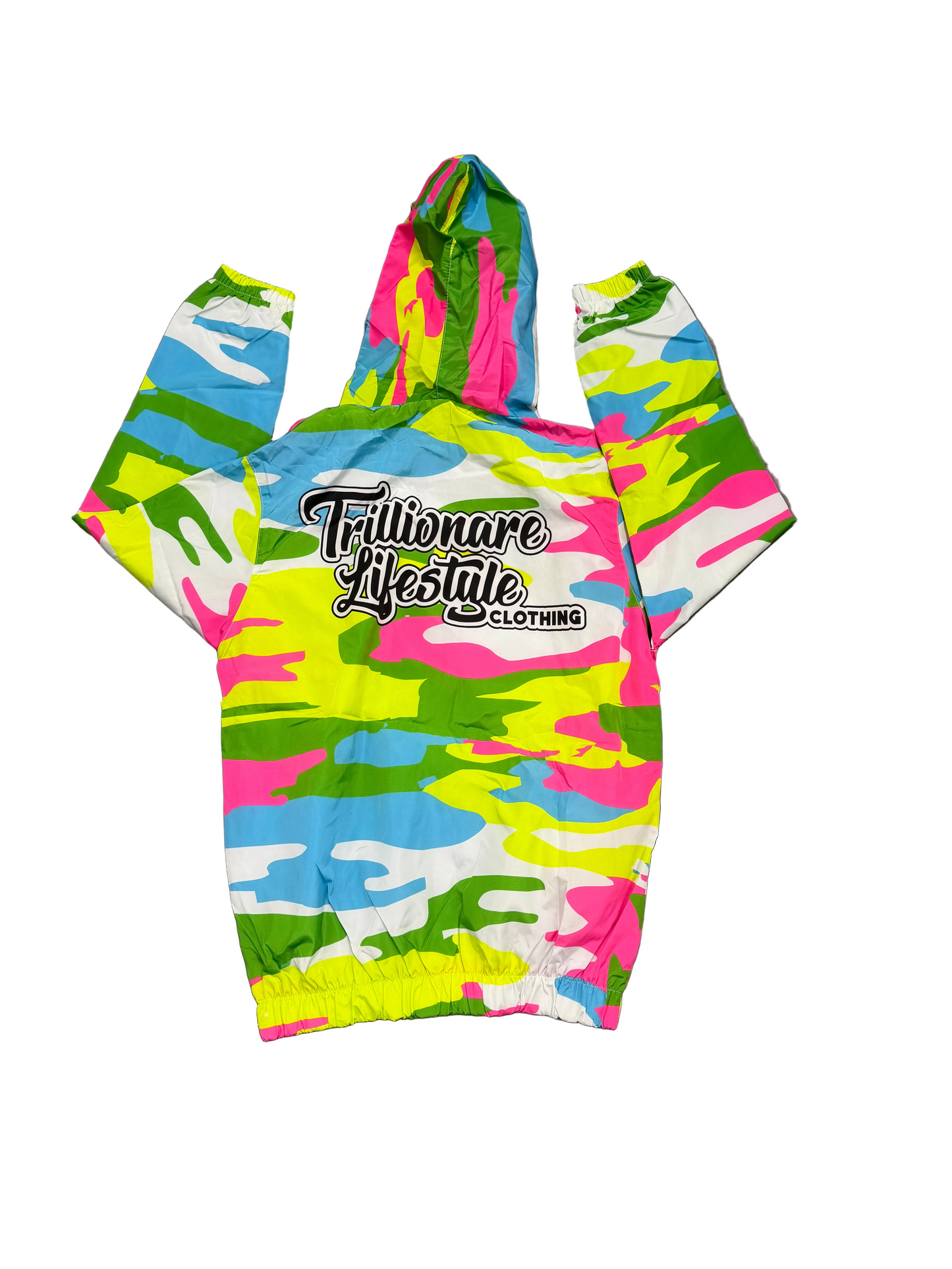 Camo Windbreaker Jacket